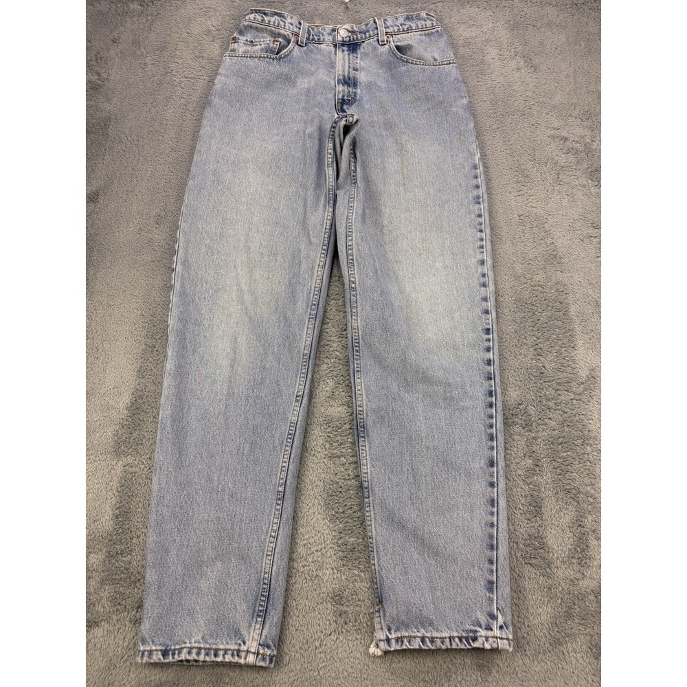 VTG Levis 560 Jeans Men 32x34 Blue Loose‎ Fit Tapered Leg Distress Fade 98' Y2K
